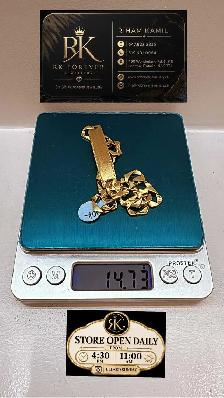 10K  yellow Gold Bracelet  # BK - Photo 6