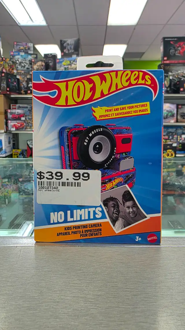 Hot Wheels No Limits Kids Printing Camera - BRAND NEW