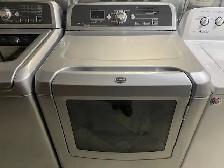 Laveuse sécheuse top load grande capacité grises Maytag Bravos - Photo 5