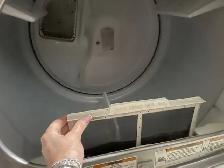 Laveuse sécheuse top load grande capacité grises Maytag Bravos - Photo 6
