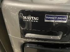Laveuse sécheuse frontales grises Maytag C. Tech (remis à neuf) - Photo 3