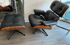 Eames lounge chair with Italian Leather - Photo 3