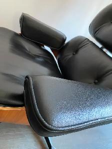 Eames lounge chair with Italian Leather - Photo 4