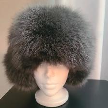 Brand New WOMENS ARCTIC FOX FUR EXCURSION TRAPPER HAT