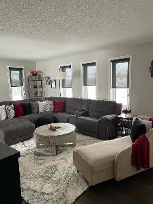 sectional reclining sofa