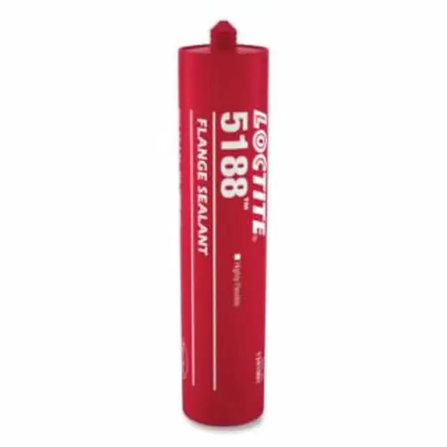 GASKET/FLANGE SEALANT, 5188, 10.14 FL OZ, CARTRIDGE, RED