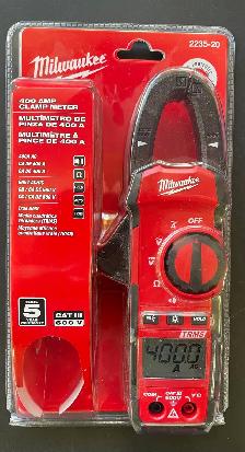 NEW MILWAUKEE 2235-20 400A CLAMP METER