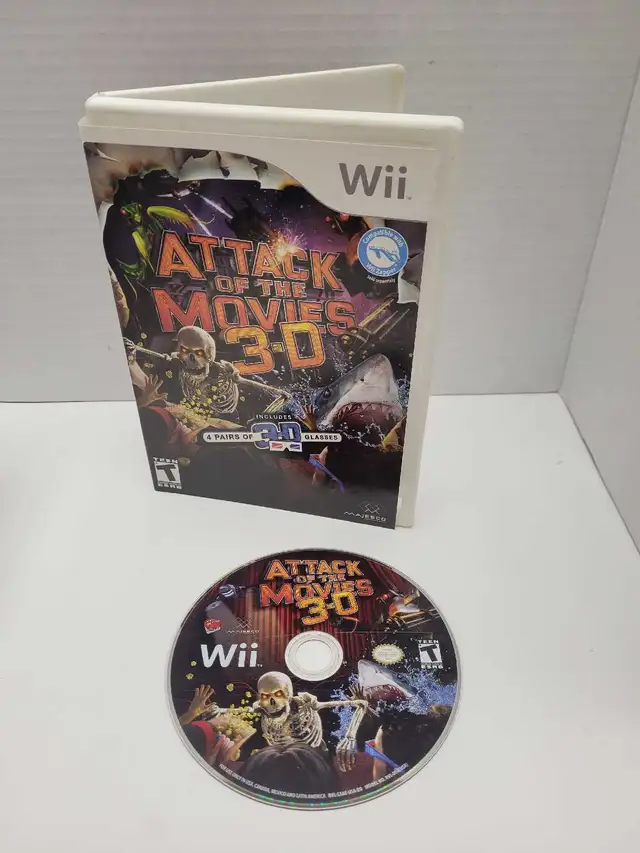 Wii Attack of the Movies 3-D