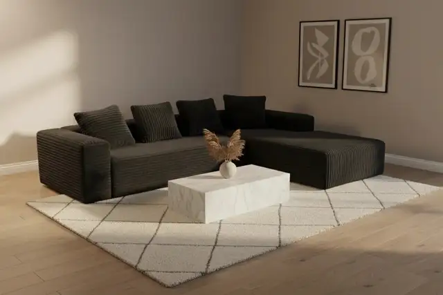 Brand New  104' Boneless Sectional with Chaise Special $499