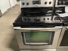 Cuisinière stainless vitrocéramique Maytag