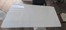 Eames Style Rectangular Dining Table with Wooden Legs - Photo 6