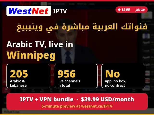 Winnipeg - Arabic & Lebanese Live TV Channels, Browser Access