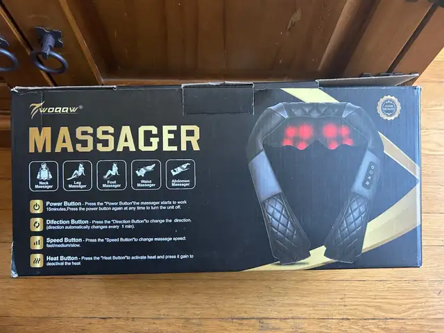APPAREIL DE MASSAGE POUR LA MAISON COMME UN NEUF!