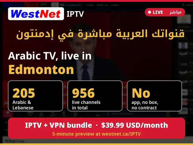 Arabic Live Channels for Edmonton Homes - Browser Based TV