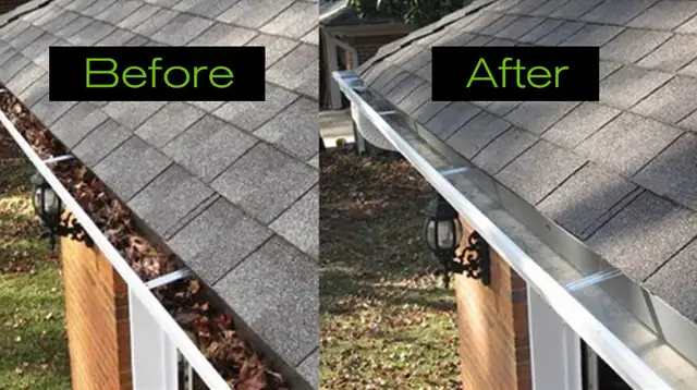 EAVESTROUGH CLEANING AND REPAIRS