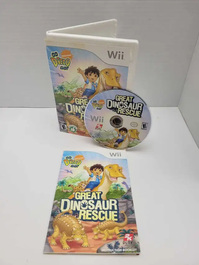 Wii Go Diego Go Great Dinosaur Rescue