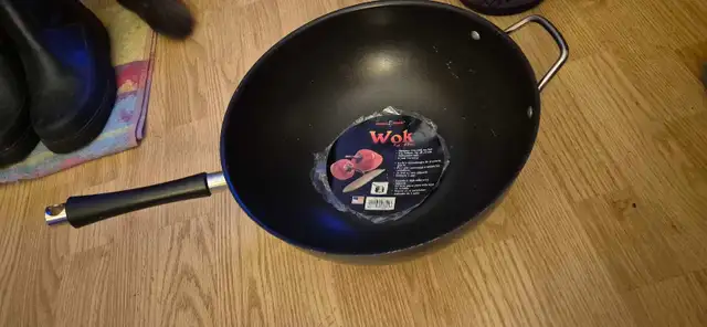 Big wok for cooking