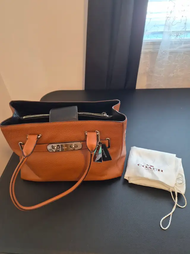 Sac Coach brun clair / Coach Tan Handbag