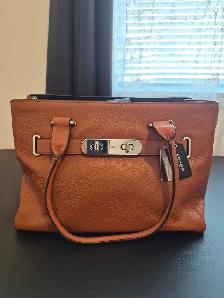 Sac Coach brun clair / Coach Tan Handbag - Photo 2