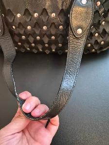 Sac Cromia noir / Cromia Black Handbag - Photo 2