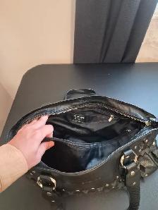 Sac Cromia noir / Cromia Black Handbag - Photo 4