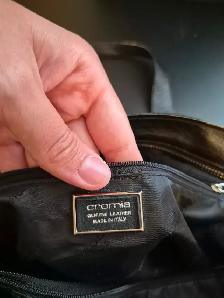Sac Cromia noir / Cromia Black Handbag - Photo 5