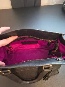 Sac Cole Haan noir / Cole Haan Black Satchel - Photo 5