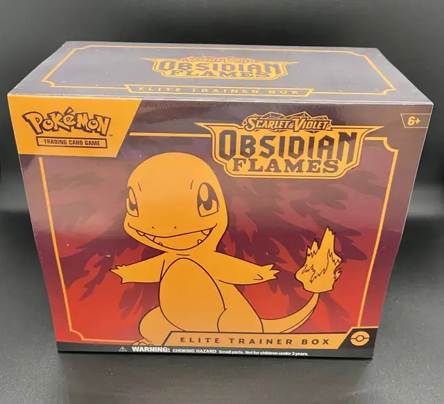 Sealed Pokémon Obsidian Flames ETB