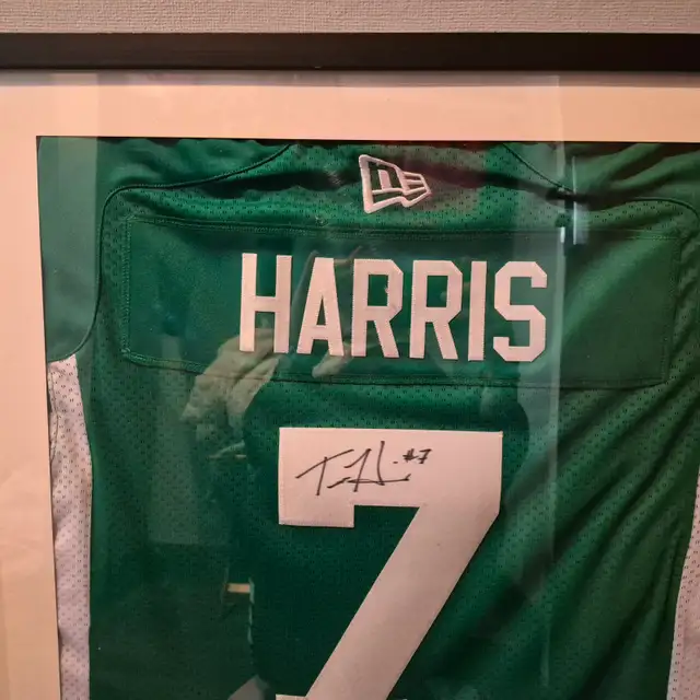 TREVOR HARRIS #7 signed / framed Jersey  $800.00 or best offer