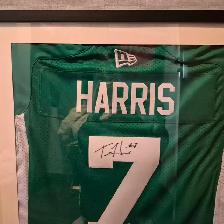 TREVOR HARRIS #7 signed / framed Jersey  $800.00 or best offer
