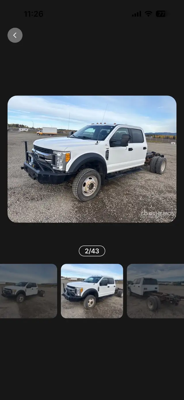 2017 F450 crew cab