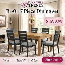 Furniture Trends Br-01 7 Piece Dining Set