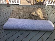 Taupe shag area rug - 5’ x 7’ - Photo 2