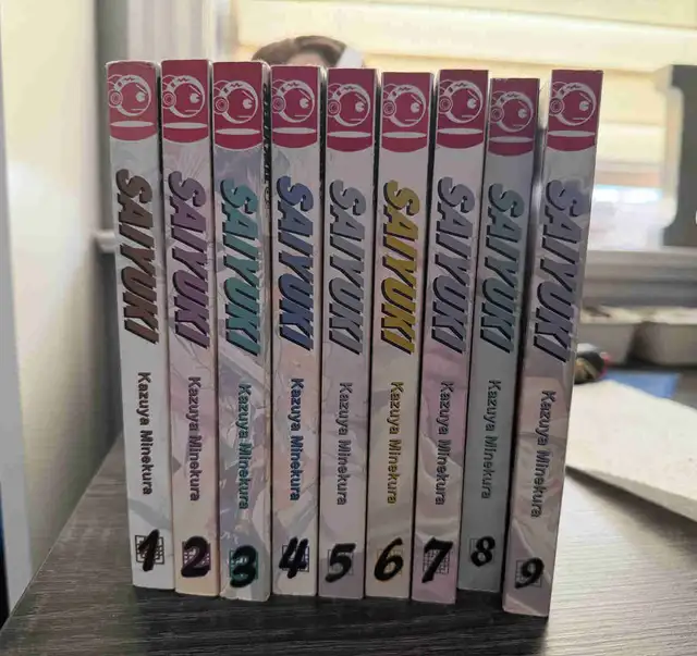 Saiyuki by Kazuya Minekura Vol. 1-9