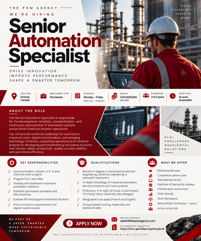 Senior Automation Specialist