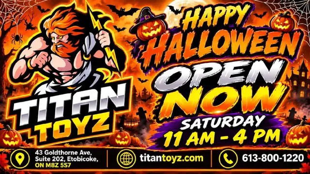 Titan Toyz Toronto's premiere toy shop huge sel