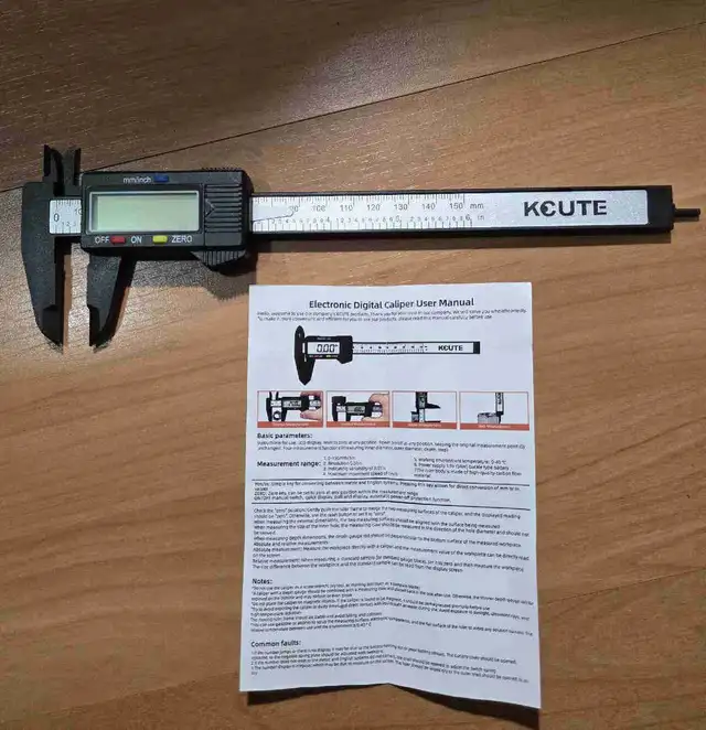 Electronic  Digital Caliper up to 6 inches