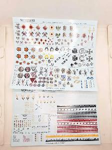 Warhammer 40k 2 Imperial Knights Cerastus Knight Transfer Sheets