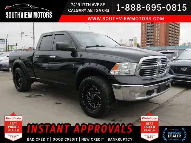 2017 Ram 1500 5.7L V8 4WD Quad Cab 140.5' SLT