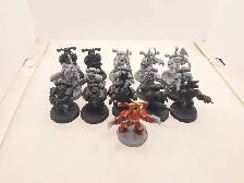 Warhammer 40k 16 Mixed Firstborn & Chaos Space Marines Mixed