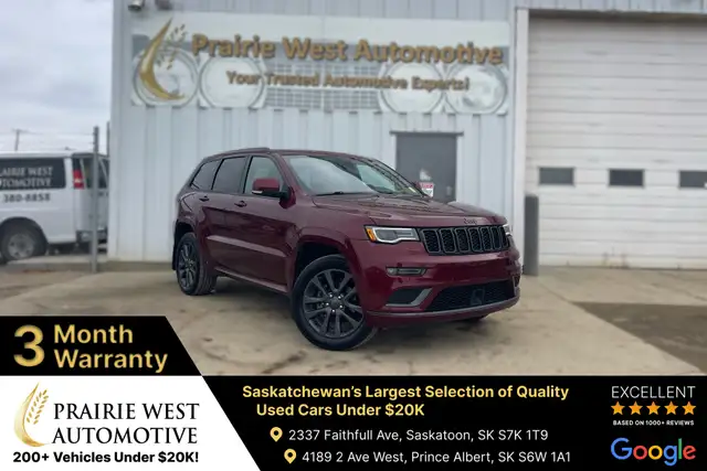 2019 Jeep Grand Cherokee Overland AWD | Power Tailgate | Command