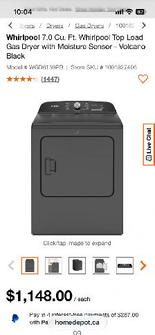 Whirlpool 27" Gas Dryer - Photo 6