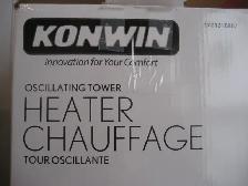 Konwin 18-inch 1500W Ceramic Tower Heater - Photo 5