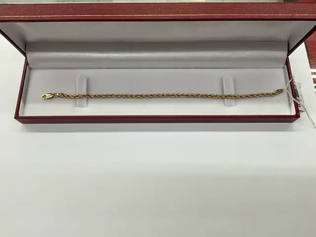 Bracelet en Or Torsadé