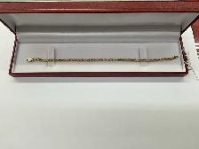 Bracelet en Or Torsadé