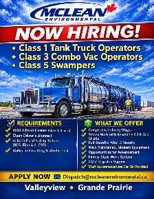 Class 1 professional operators