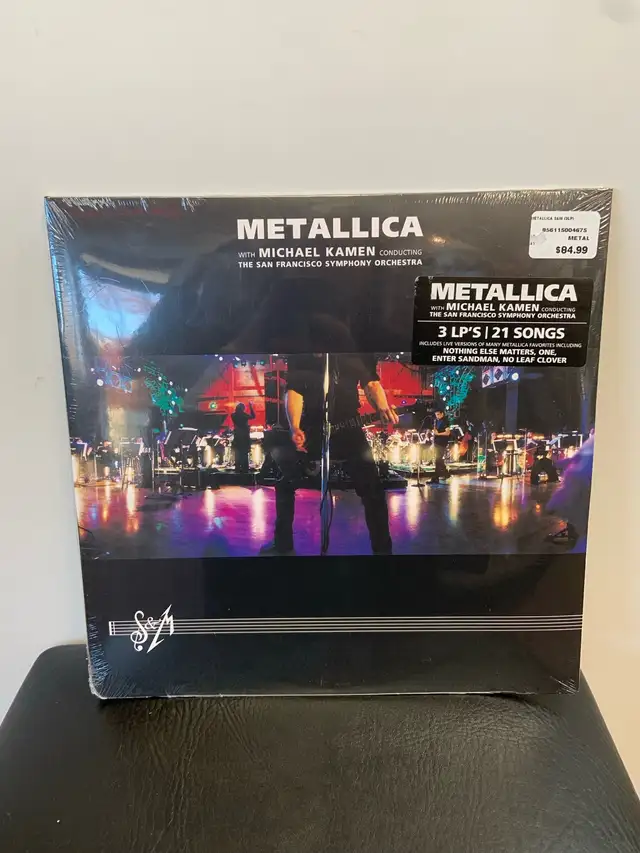 Metallica With Michael Kamen LP Vinyl