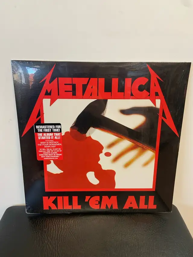 Metallica Kill Em All Remastered Vinyl