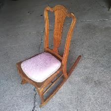 Beautiful antique small rocker