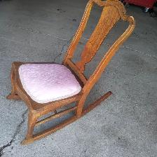 Beautiful antique small rocker - Photo 2